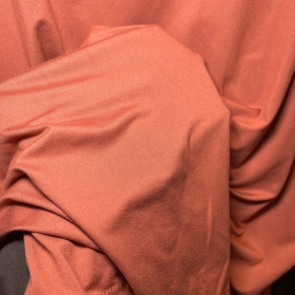 Showitty Women's Orange V-Neck Long Sleeve Top - Picture 4 of 4